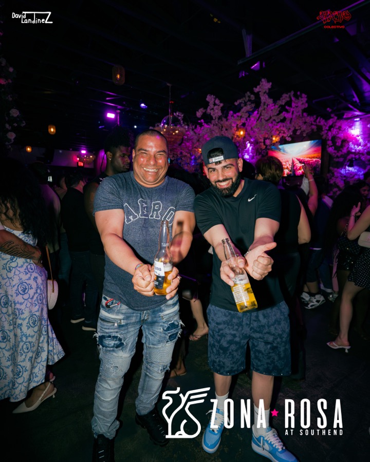 Bottle service section at Zona Rosa Charlotte